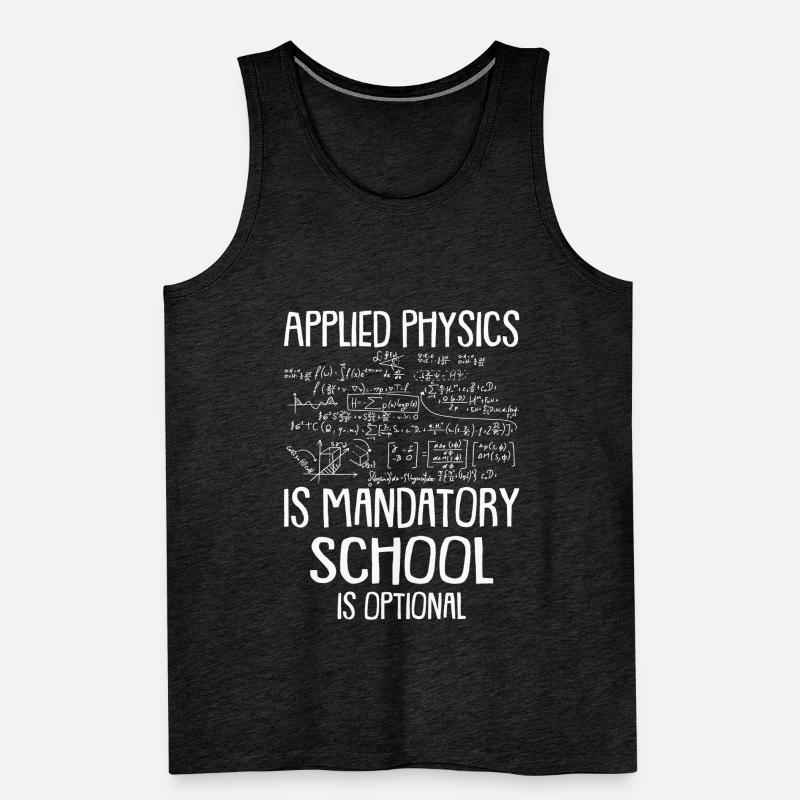 Physics Physicist Men's Premium Organic Tank Top