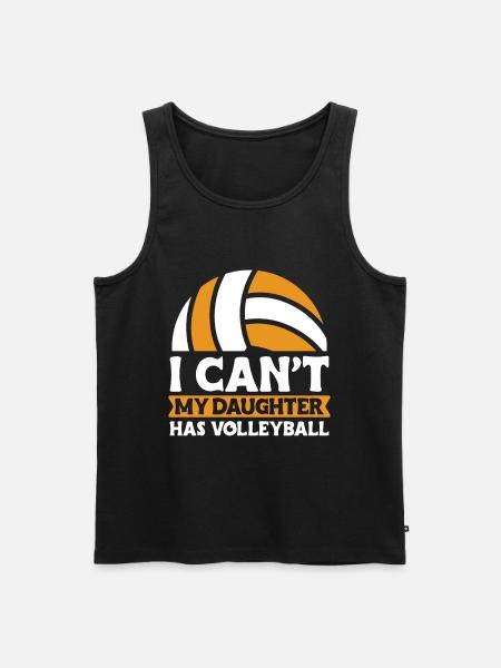 Volleyball Beach Volleyball - Men's Premium Organic Tank Top - black
