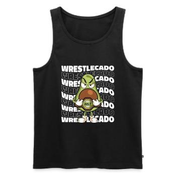 Wrestling Wrestler - Männer Premium Bio Tank Top - Schwarz - Vorne - Michal (187cm)
