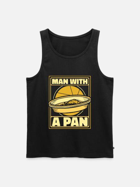 Prospector - Men's Premium Organic Tank Top - black