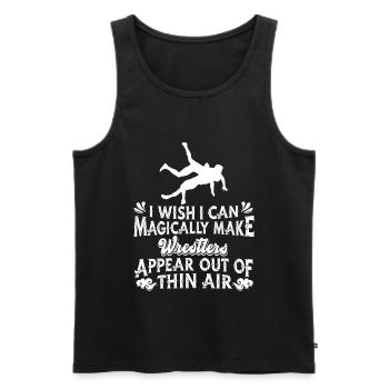 Wrestling Wrestler - Männer Premium Bio Tank Top - Schwarz - Vorne - Michal (187cm)