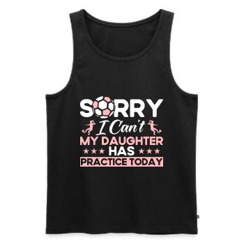 Soccer Soccer Mom Mom Gift - Men's Premium Organic Tank Top - black - Front - Michal (187cm)