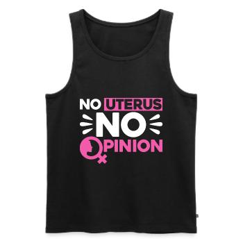 Women's Rights Feminist Empowerment - Men's Premium Organic Tank Top - black - Front - Michal (187cm)
