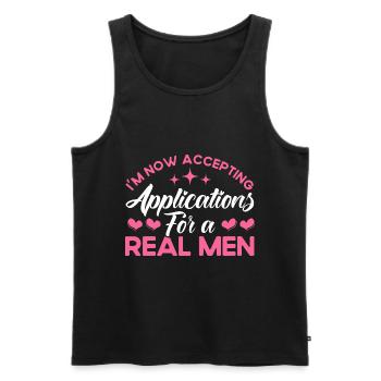 Ex Partner Auflösung der Ehe Scheidung Geschenk - Männer Premium Bio Tank Top - Schwarz - Vorne - Michal (187cm)