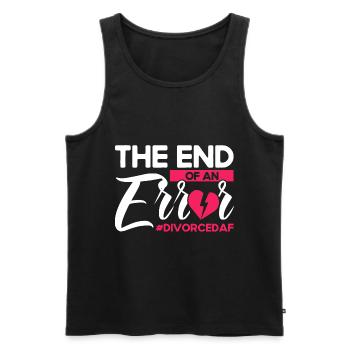 Auflösung der Ehe Geschieden Ex Partner Geschenk - Männer Premium Bio Tank Top - Schwarz - Vorne - Michal (187cm)