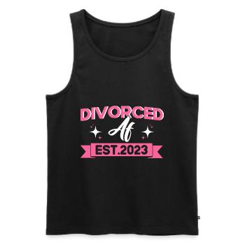 Geschiedene Ex Partner Geschieden Geschenk - Männer Premium Bio Tank Top - Schwarz - Vorne - Michal (187cm)