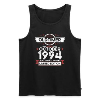29th birthday classic car October vintage 1994 - Men's Premium Organic Tank Top - black - Front - Michal (187cm)