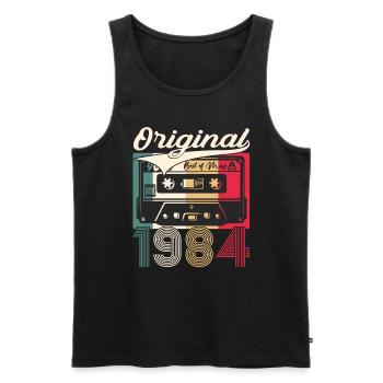 Best of May 1984 Vintage 1984 Birthday 1984 - Men's Premium Organic Tank Top - black - Front - Michal (187cm)