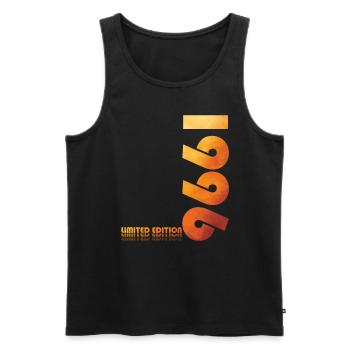 29th Birthday Original 1996 Vintage 1996 - Men's Premium Organic Tank Top - black - Front - Michal (187cm)