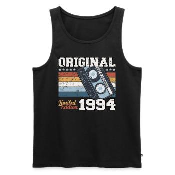 30. Geburtstag Legende September 1994 Jahrgang 94 - Männer Premium Bio Tank Top - Schwarz - Vorne - Michal (187cm)