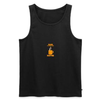 Geschenk für Eliam - Männer Premium Bio Tank Top - Schwarz - Vorne - AI Model Male 178 light (178cm)