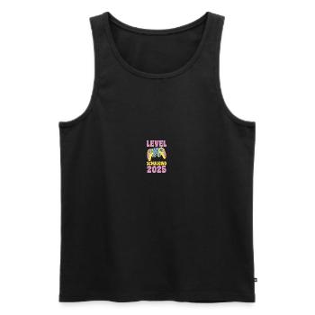 Kita Farewell First Grade School Enrollment 2025 - Men's Premium Organic Tank Top - black - Front - Michal (187cm)