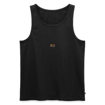 1946 Vintage Meilenstein Retro - Männer Premium Bio Tank Top - Schwarz - Vorne - AI Model Male 178 light (178cm)