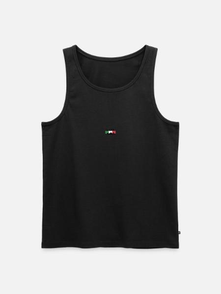 Ciao Bella - Männer Premium Bio Tank Top - Schwarz