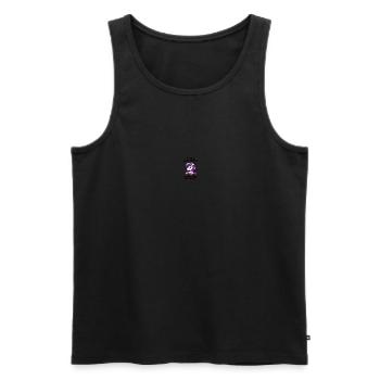Écarte-toi de mon chemin, toi les contacts sociaux inutiles - Débardeur bio Premium Homme - noir - Devant - AI Model Male 178 light (178cm)