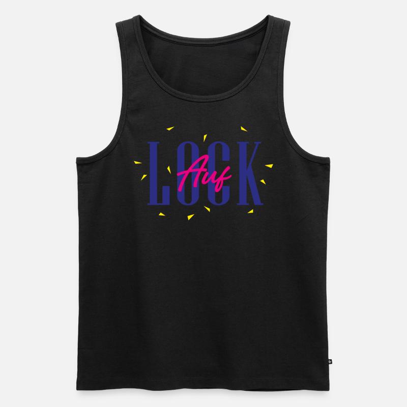 Auf Lock - Männer Premium Bio Tank Top - undefined