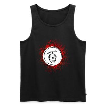 Imker honig Bienen Nest - Männer Premium Bio Tank Top - Schwarz - Vorne - Michal (187cm)