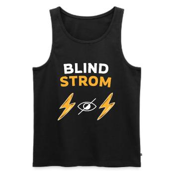 Elektrotechnik für Ingenieur, Physiker, Elektriker - Männer Premium Bio Tank Top - Schwarz - Vorne - Michal (187cm)