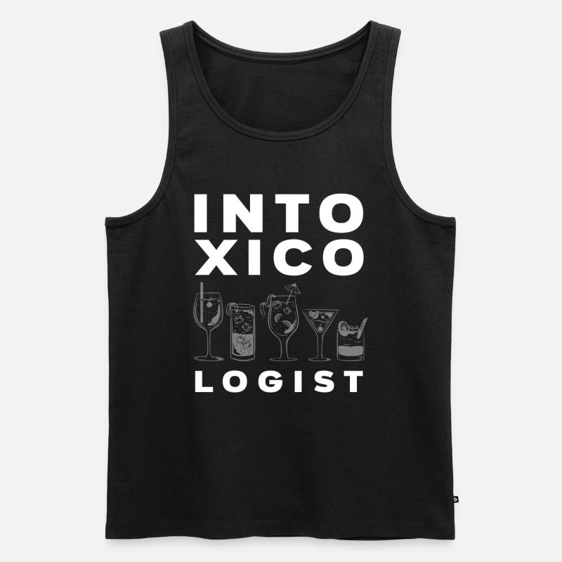 Bartender Alcohol Profession Gift - Men's Premium Organic Tank Top - black
