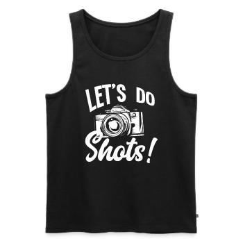 Photographer Photographer Taking Photos - Men's Premium Organic Tank Top - black - Front - Michal (187cm)