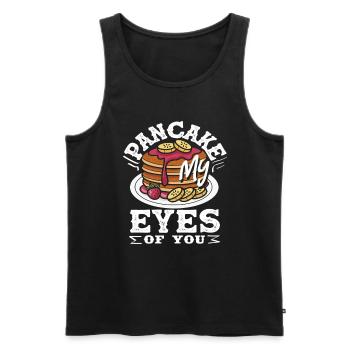 Pancake eyes de votre plaisir - Débardeur bio Premium Homme - noir - Devant - Michal (187cm)