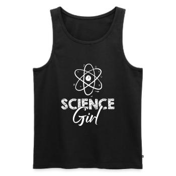 Biologiste scientifique en biologie - Débardeur bio Premium Homme - noir - Devant - Michal (187cm)