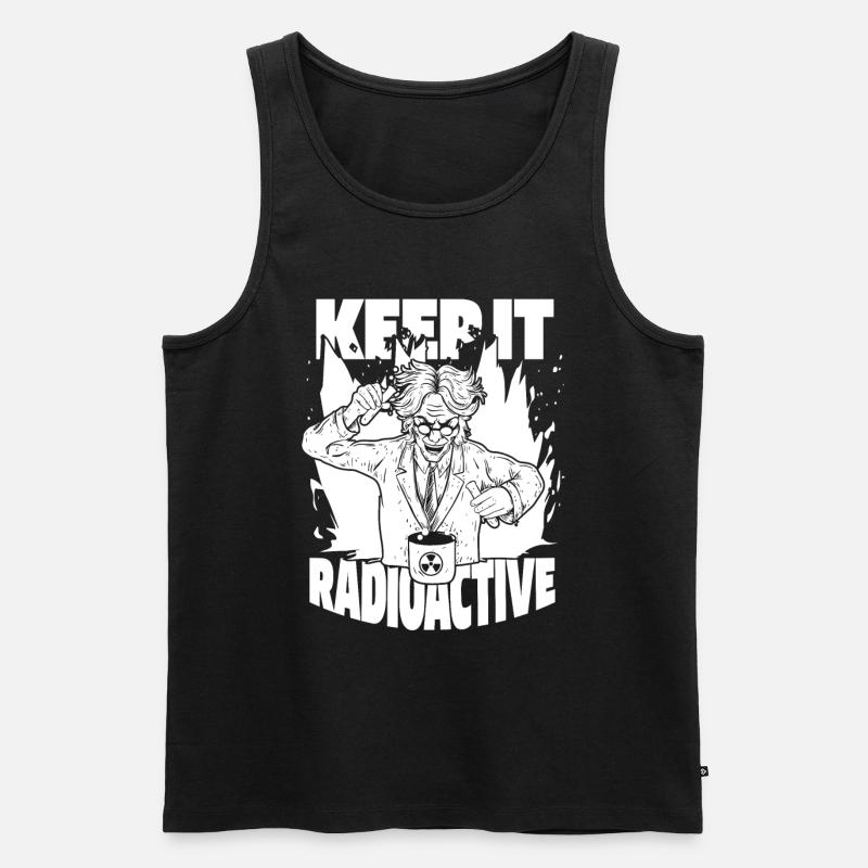 Physik Physiker - Männer Premium Bio Tank Top - Schwarz