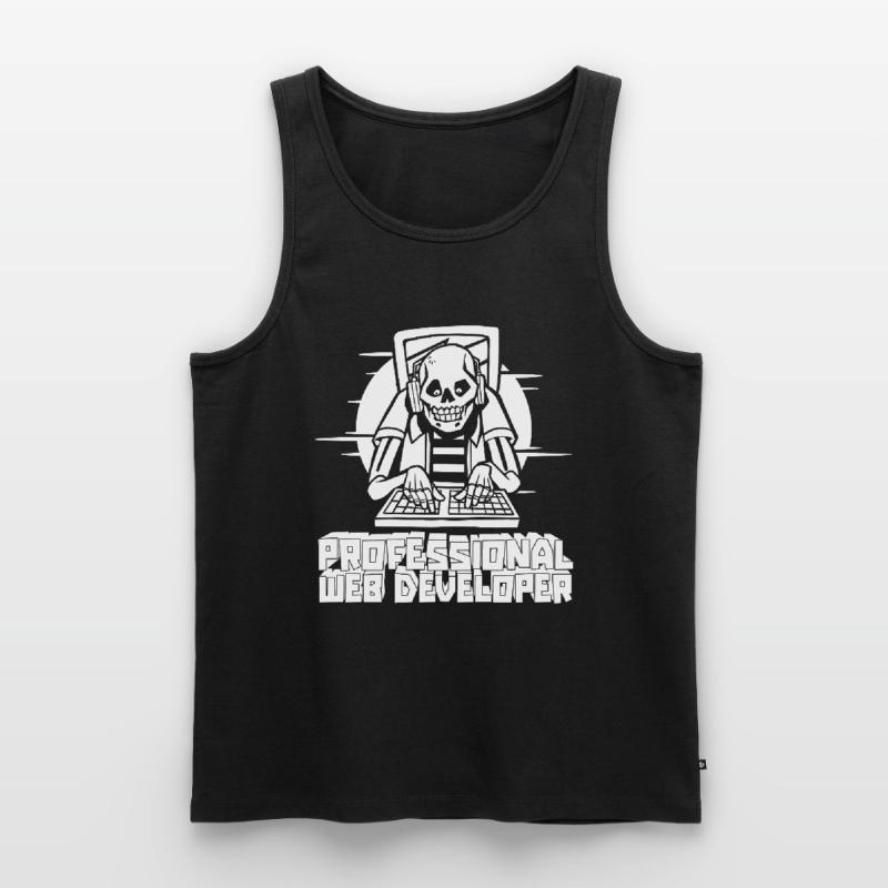 Web Developer Web Developer Web Developer Men's Premium Organic Tank Top