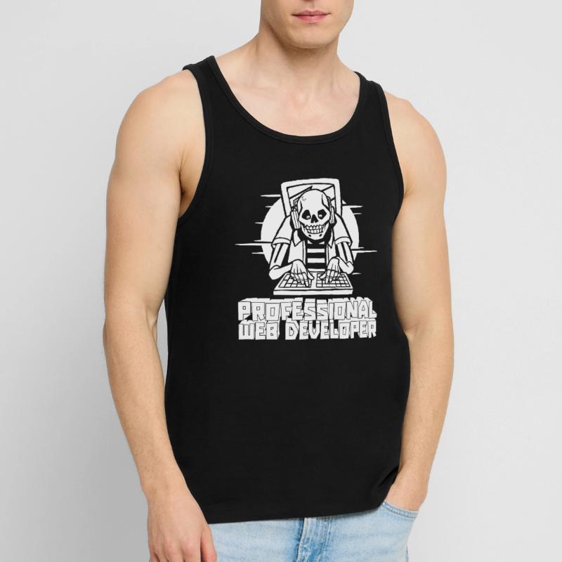 Web Developer Web Developer Web Developer Men's Premium Organic Tank Top