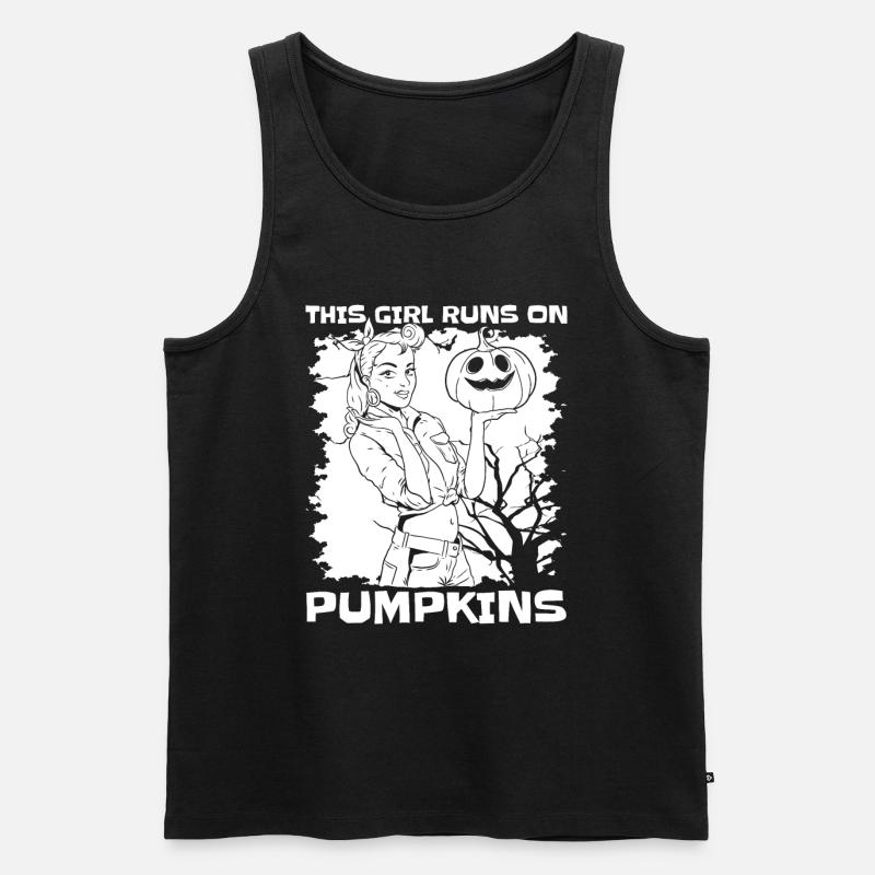 Halloween - Männer Premium Bio Tank Top - Schwarz