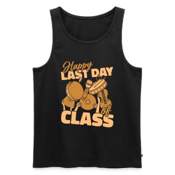 Musiklehrer Musik Lehrer Im Ruhestand - Männer Premium Bio Tank Top - Schwarz - Vorne - Michal (187cm)