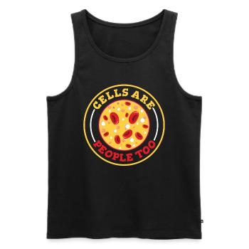 Biologie Biologe Zellen Molekularbiologe - Männer Premium Bio Tank Top - Schwarz - Vorne - Michal (187cm)