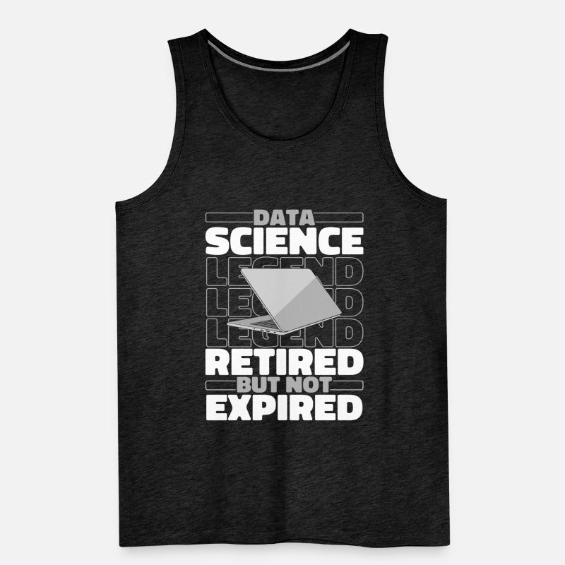 Data Science Data Analyst Im Ruhestand Männer Premium Bio Tank Top
