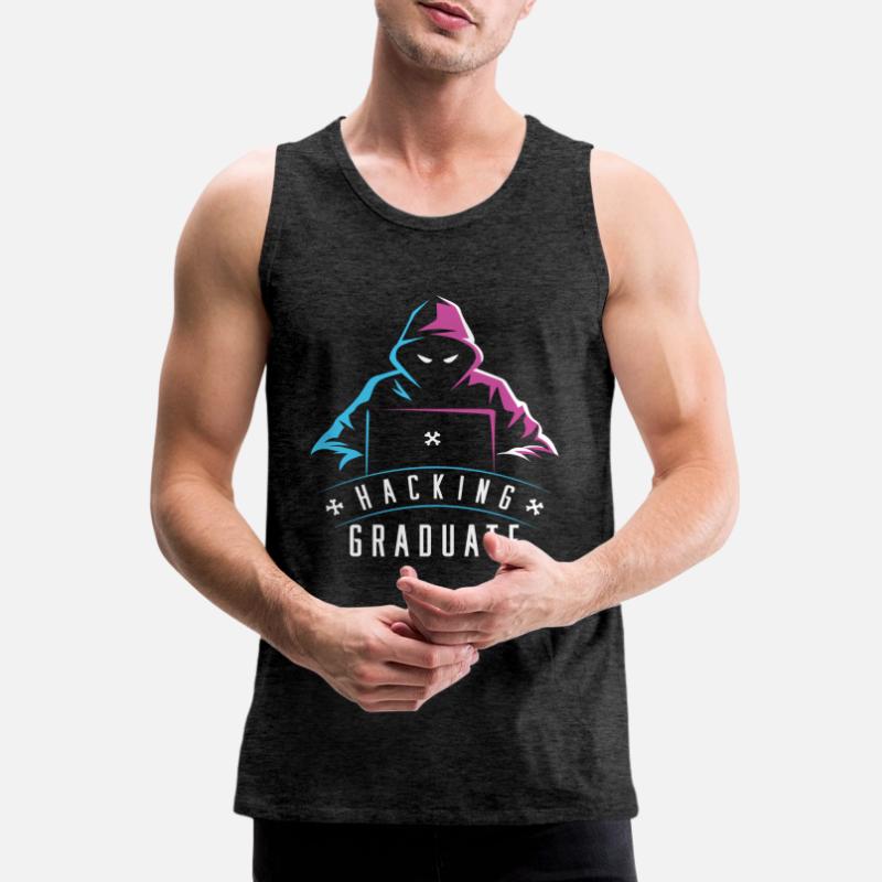 Entwickler Coder Programmierer Absolvent Männer Premium Bio Tank Top