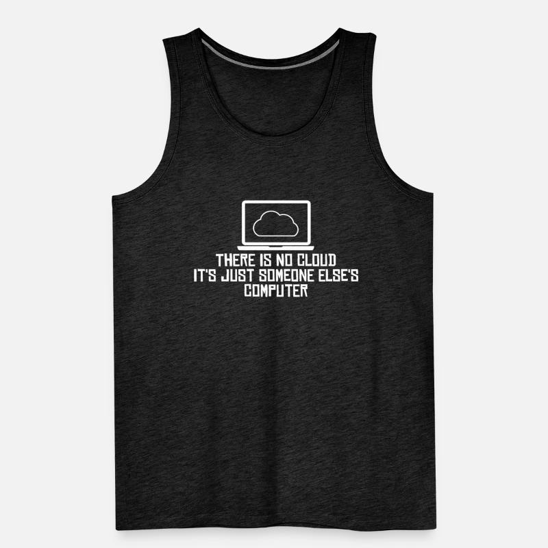 Developer Coder Programmer Funny Men's Premium Organic Tank Top