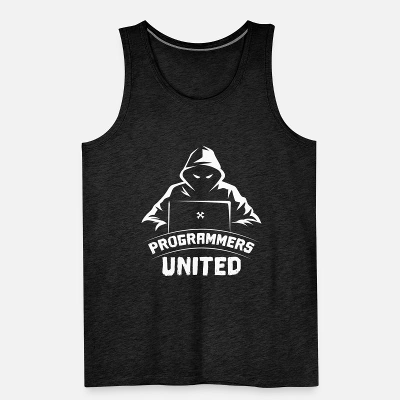 Developer Coder Programmer Men's Premium Organic Tank Top