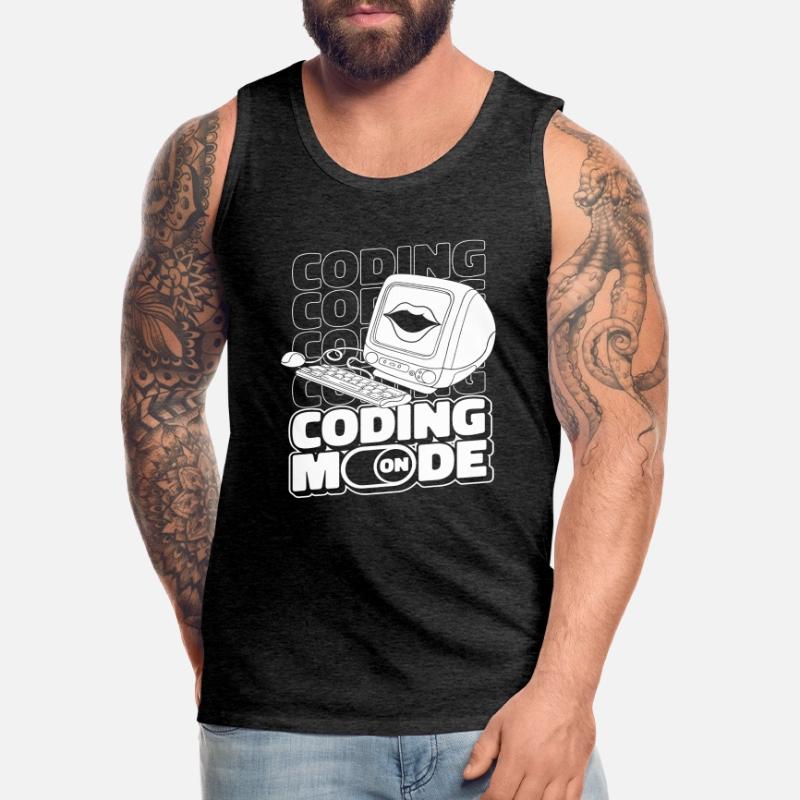 Entwickler Coder Programmierer Computer Männer Premium Bio Tank Top
