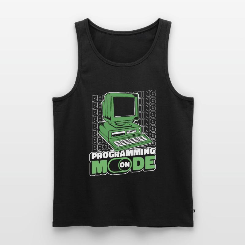 Developer Coder Programmer Computer Débardeur bio Premium Homme