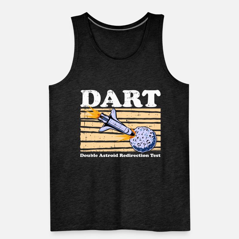 Dérivation astroïde de l’espace spatial Débardeur bio Premium Homme