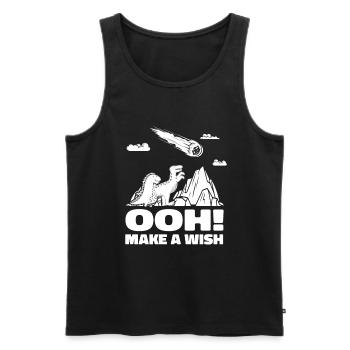 Weltraum Weltall Lustig Astroid Umleitung - Männer Premium Bio Tank Top - Schwarz - Vorne - Michal (187cm)