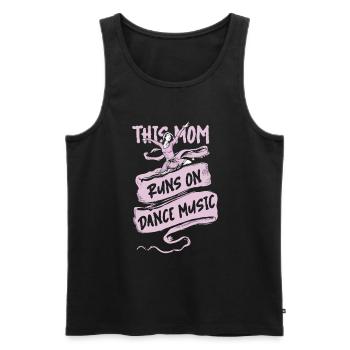 Mom Mutter Mutter Tanz Mutter - Männer Premium Bio Tank Top - Schwarz - Vorne - AI Model Male 178 light (178cm)
