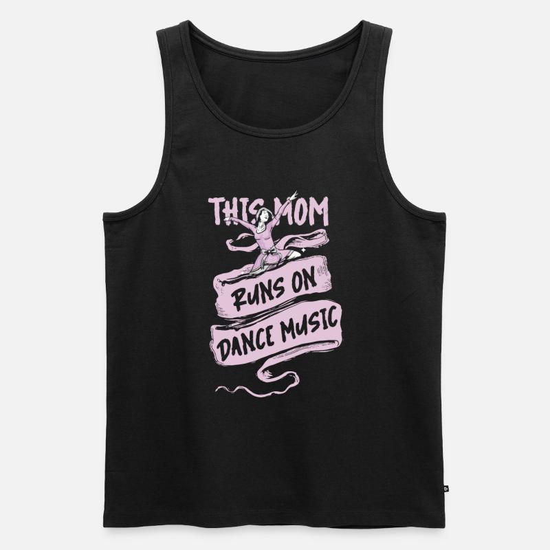 Maman Mère Mère Danse Mère - Débardeur bio Premium Homme - noir