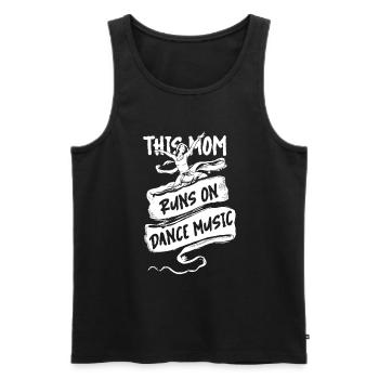 Maman Mère Danse Danse Mère - Débardeur bio Premium Homme - noir - Devant - Michal (187cm)