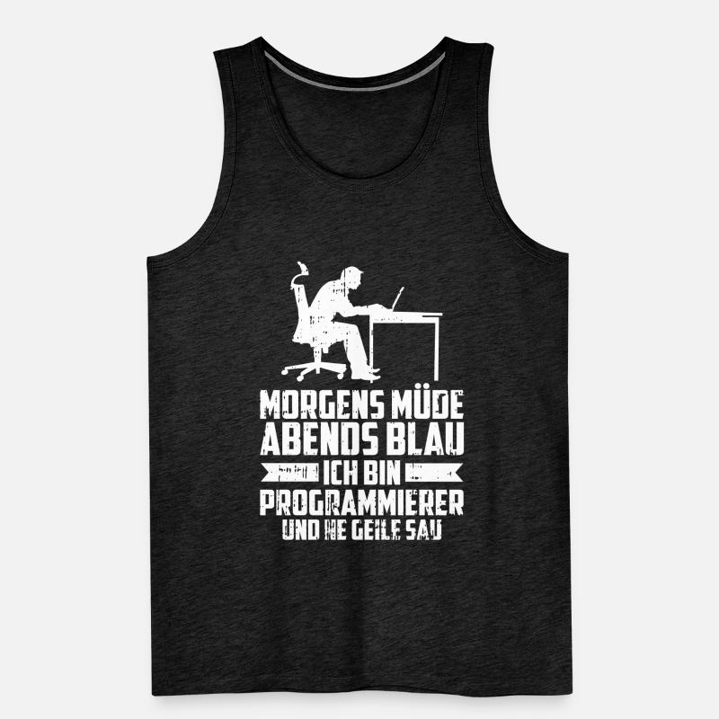 Entwickler Coder Programmierer Männer Premium Bio Tank Top