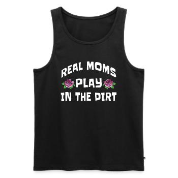 Hobbygärtner Garten Mutter Gärtnerische Mama - Männer Premium Bio Tank Top - Schwarz - Vorne - Michal (187cm)