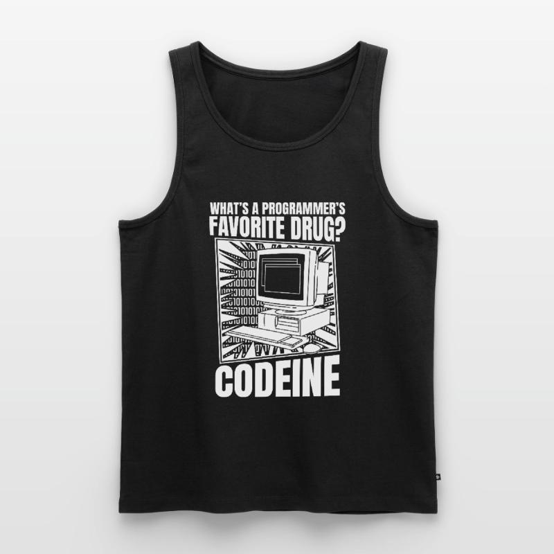 Developer Coder Programmer Computer Débardeur bio Premium Homme