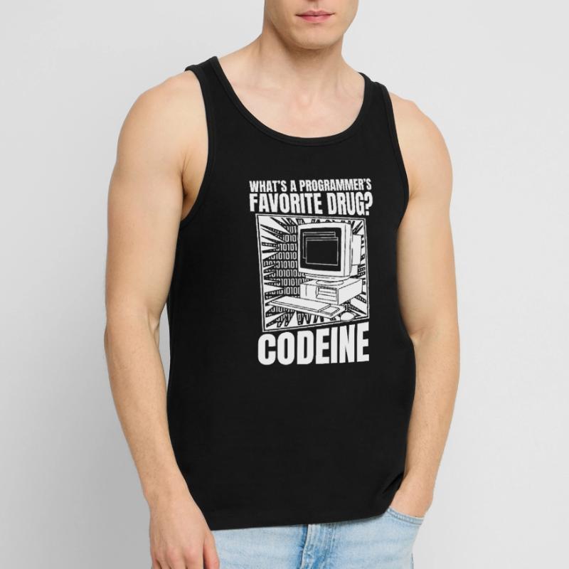 Developer Coder Programmer Computer Débardeur bio Premium Homme