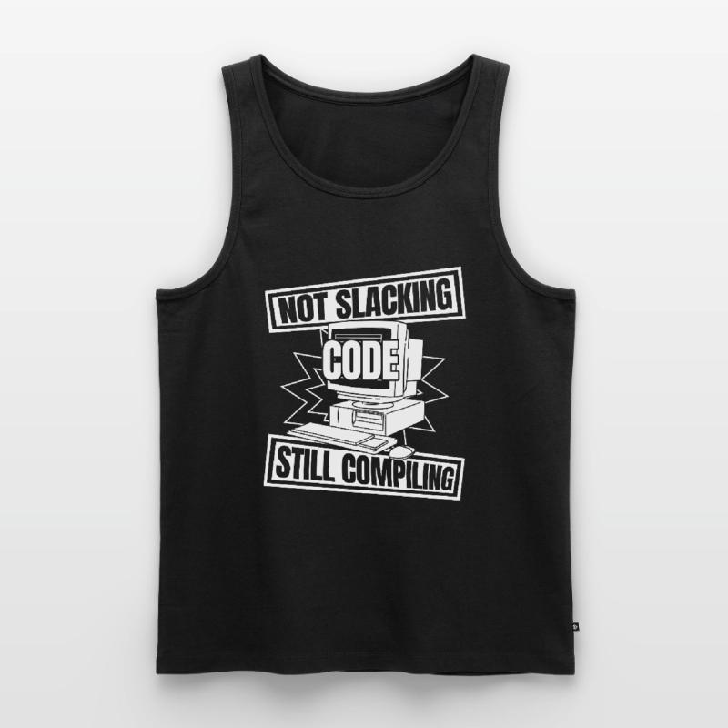 Developer Coder Programmer Computer Débardeur bio Premium Homme