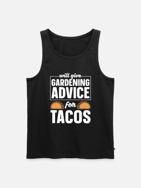 Hobby Gardener Garden Funny - Men's Premium Organic Tank Top - black