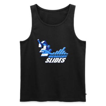 Biologie Biologe Mikroskop - Männer Premium Bio Tank Top - Schwarz - Vorne - Michal (187cm)
